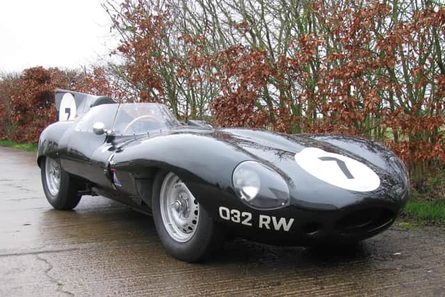 The Jaguar D-Type restored to its former glory