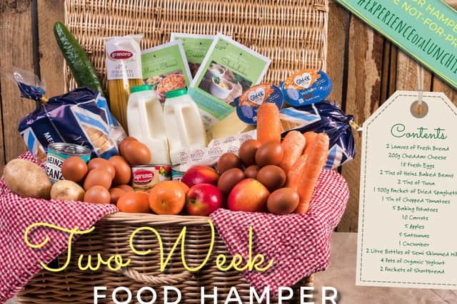 Dolce School Catering has launched their rebranded free school meal hampers - after their first attempt earlier this week was labelled "inadequate" by parents and headteachers.