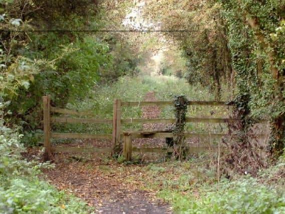 Black Path is a former railway line in Daventry