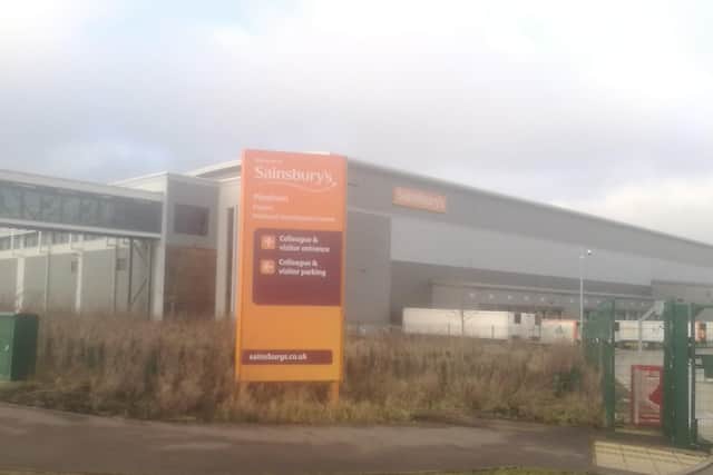 Sainsbury's warehouse in Prologis Park, Pineham
