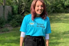 Sian, along with St Andrew's Healthcare, is getting behind Sport In Mind's 'RED January' campaign to highlight the benefits of exercise on mental health.