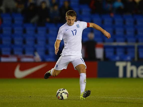 Bryn Morris captained England U20s in 2015.