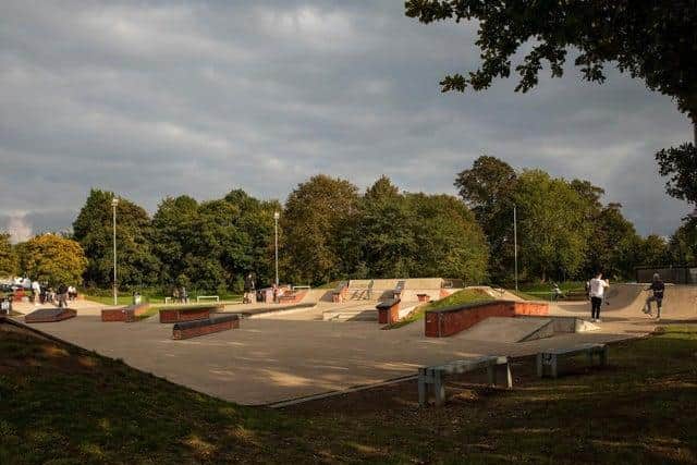 The skatepark is set to be fenced off. Photo: Leila Coker