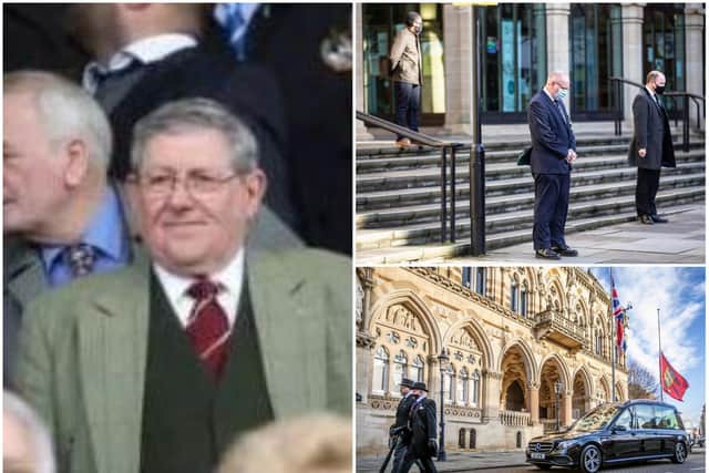 Former MP of Northampton South Brian Binley was laid to rest yesterday.