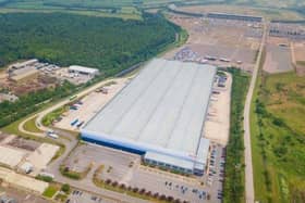 Staples UK logistics centre in Corby