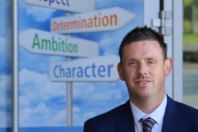 Northampton Academy principal Chris Clyne