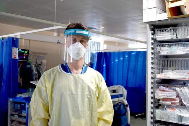 NGH's ITU clinical lead Johnny Wilkinson