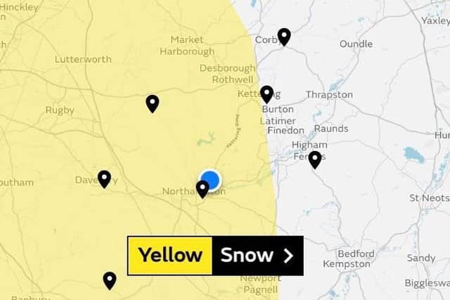The Met Office says more snow could be heading our way on Saturday