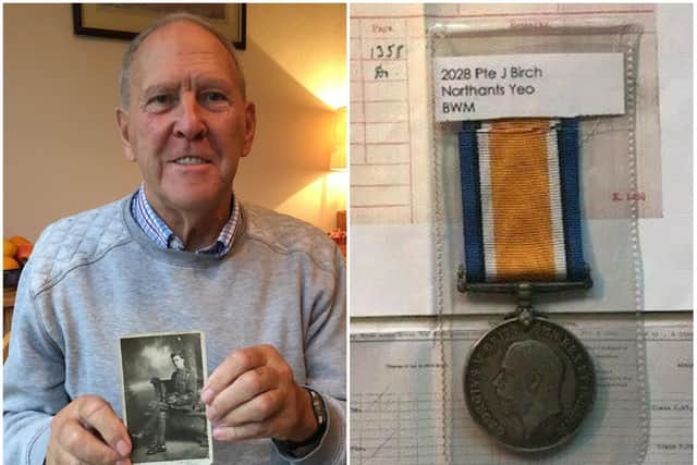 Bill Birch had not seen his father Jack's war medal in decades - until it turned up on eBay this week.