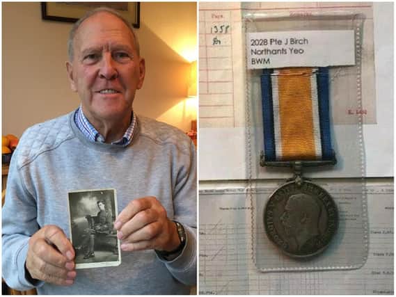 Bill Birch had not seen his father Jack's war medal in decades - until it turned up on eBay this week.