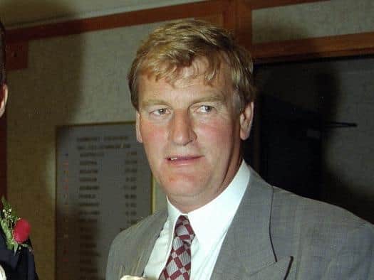 Cobblers chairman Barry Stonhill