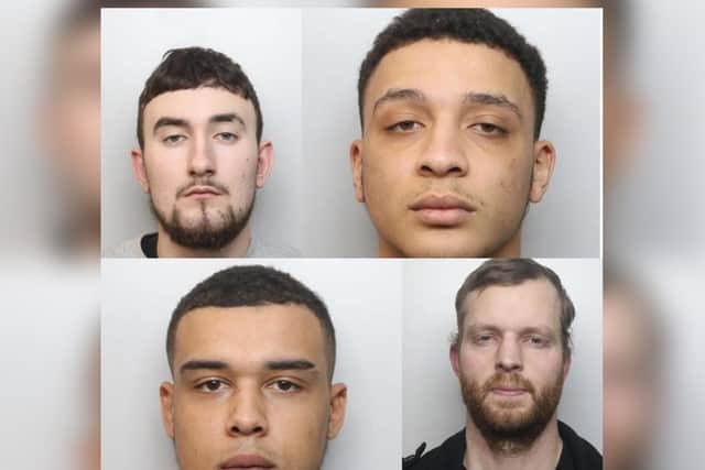 Jack Morrisey (top left), Richiro Riviere-Frederick (top right), Louis Jones (bottom left) and Ricki Clarke (bottom right)