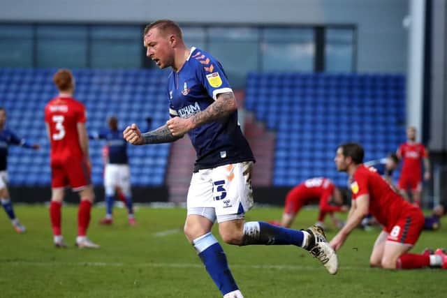 Nicky Adams has helped Oldham to two wins in his first three games for his new club