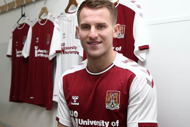 Bryn Morris is one of four players to have joined Northampton in January.