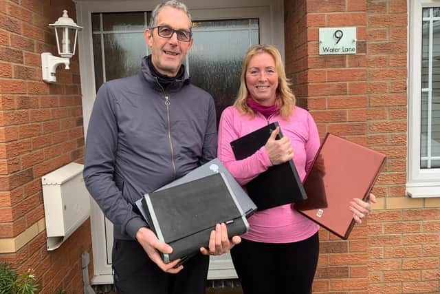 Michael and Julie Tite, from Wootton, generously donated four gadgets to the #TechTogether project