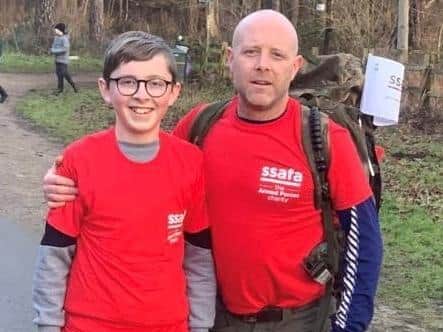 Gareth and his son