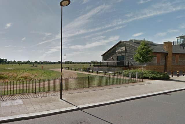 The dog attack took place at Upton Country Park on Saturday (January 30).