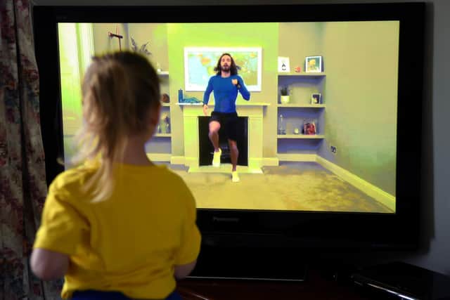 The Joe Wicks online PE lesson has helped children keep active. Northamptonshire Sport hopes that these kind of online activities will continue post lockdown