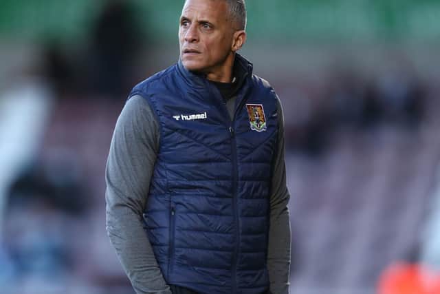 Cobblers boss Keith Curle