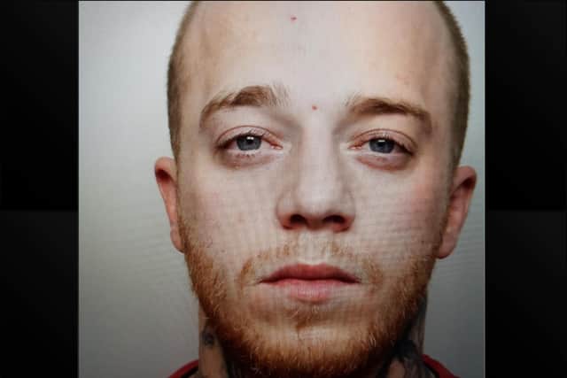 Police are hunting Aaron Wright after he failed to appear at Northampton Crown Court last month