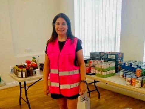 Joanne Crockford from the Hardingstone Covid 19 Support Group