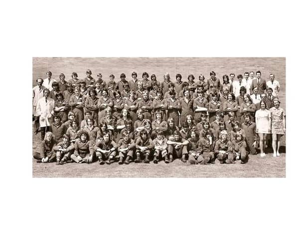East Midlands Electricity Board, 1971 Apprentice Intake with Brian O’Brien on the back row sixth from the left