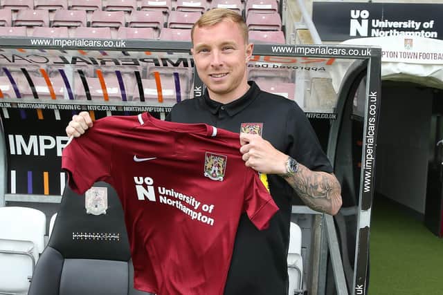 Nicky Adams rejoined the Cobblers in the summer of 2019