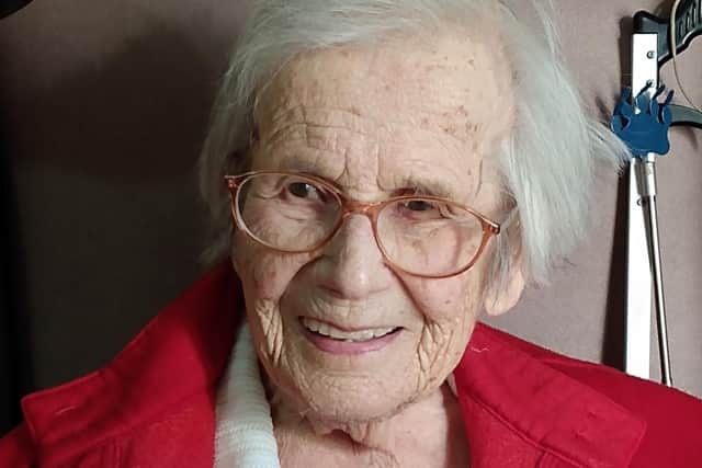 Joyce Wooding has received her first dose of the Covid-19 vaccine at the age of 109.