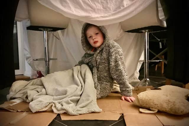 Participants remained at home due to the pandemic, but slept somewhere less comfortable than their own beds.