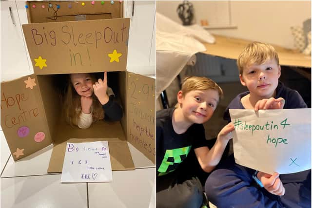 More than 110 children and adults took part in the fundraising event.