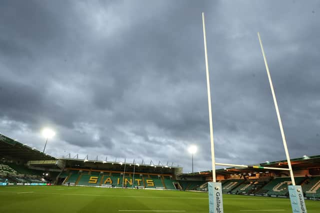 Franklin's Gardens has not hosted a game since Boxing Day