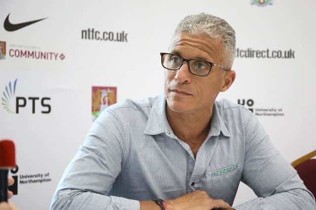 Keith Curle always fronted up to face the media