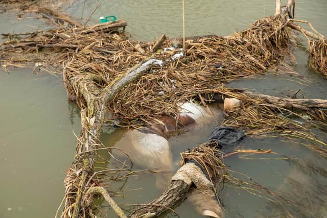 Northamptonshire Fire & Rescue has stepped up to remove a dead horse from the River Nene after the Environment Agency said it wasn't their responsibility.