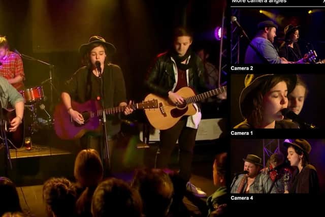 The streaming service allows fans to decided which camera angle they want to watch.