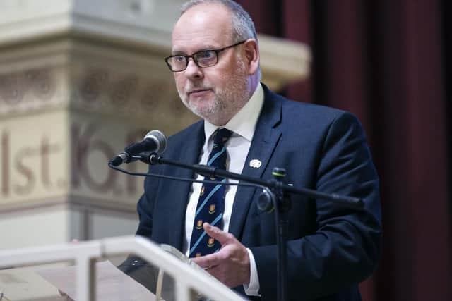 Northampton Borough Council leader Jonathan Nunn has proposed the motion