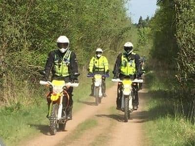Police seized a quad bike from a 12-year-old boy after reports of anti-social riding in Northampton.