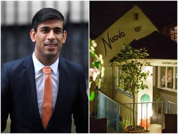 Chancellor Rishi Sunak has been called on to bring back the Eat Out to Help Out scheme, which Nuovo owner Stewart Wright would support. Photos: Getty Images and JPIMedia