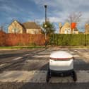 The delivery robot service will be coming to Upton and Barry Road