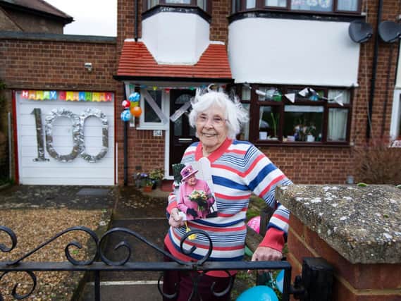 Pearl Kathleen "Kay" Drinkwater celebrated her 100th birthday with her neighbours, friends and family this week.