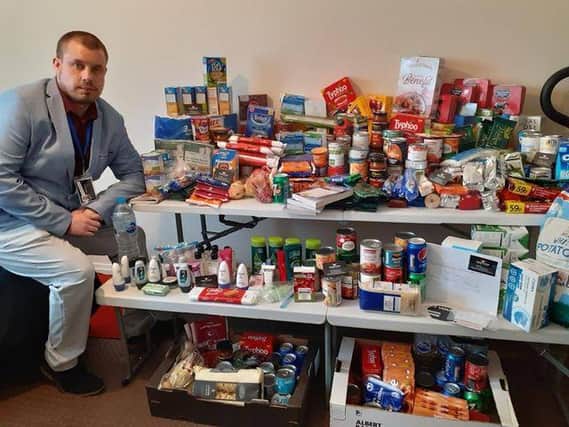 Mitchell Miles is re-launching his own food donation campaign and is asking for Northampton's help.