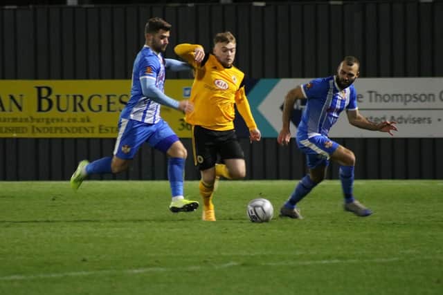 Boston United and Kettering Town are among the step two sides whose season is over. Photo: Oliver Atkin