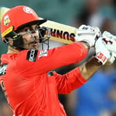 Steelbacks' overseas T20 signing Mohammad Nabi in action for Melbourne Renegades in the Big Bash last month