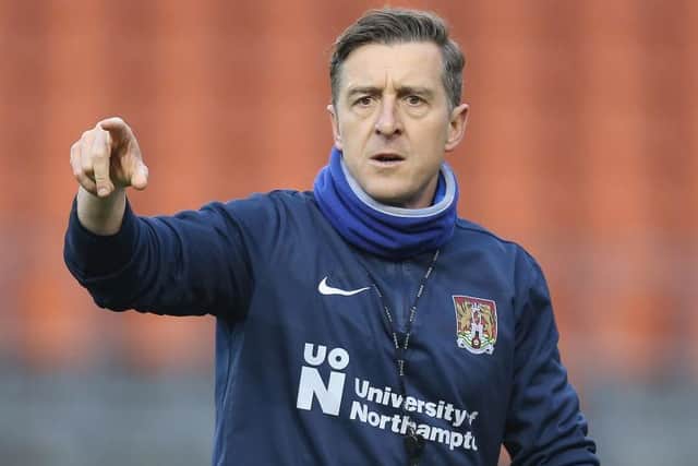Jon Brady was assistant manager under Dean Austin in 2018.