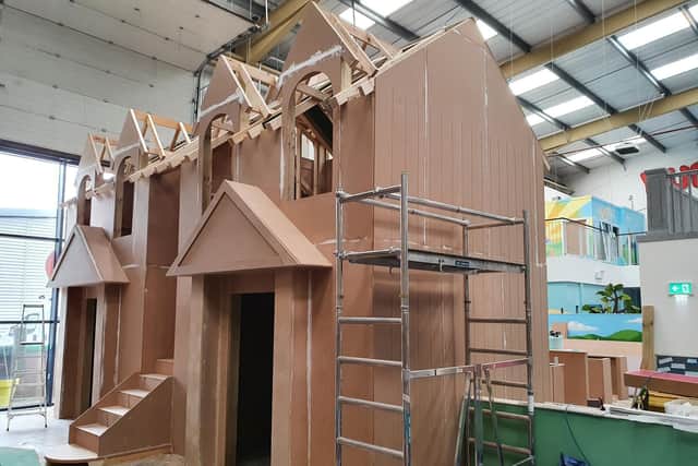 New facilities are being added to the Hub before reopening.