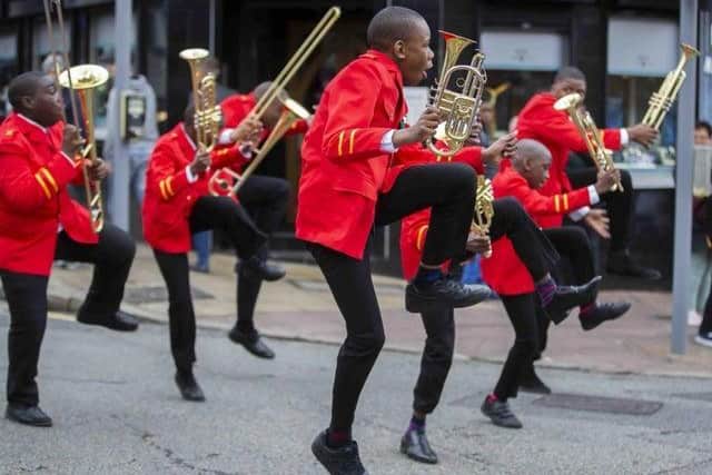 Although there will not be a physical parade in 2021, carnival festivities will continue online. File picture.