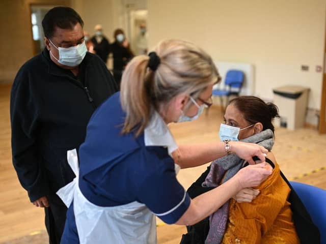Nearly 200,000 Covid jabs have been delivered in Northamptonshire so far. Photo: Getty Images