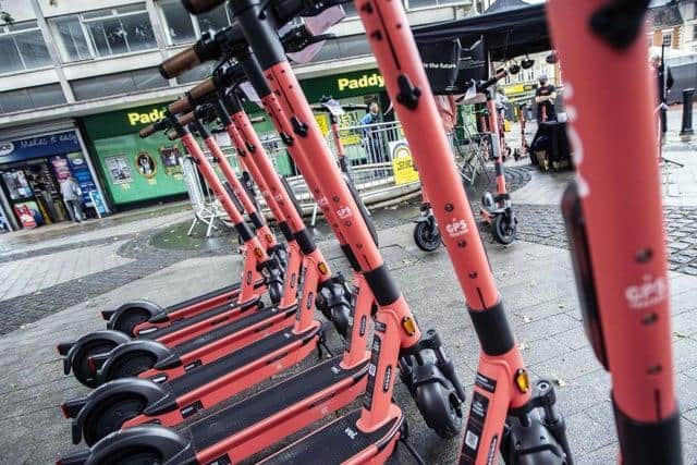 The partnership aims to make the e-scooters safer. Photo: Kirsty Edmonds.