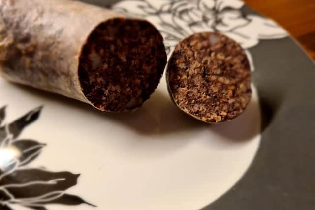 Steve has also been working on a black pudding recipe.