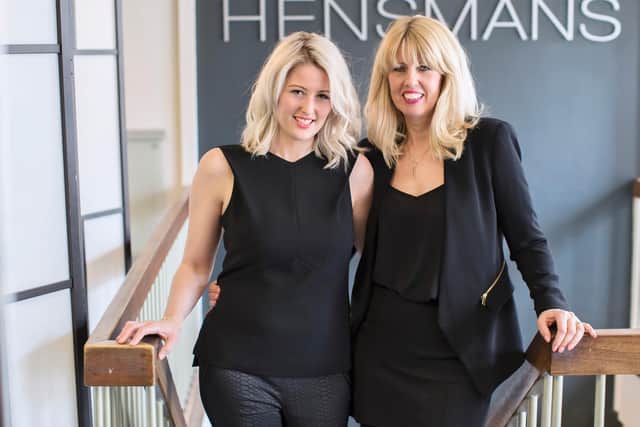 Julie Hensman and her daughter - and salon manager - Gemma Hensman.