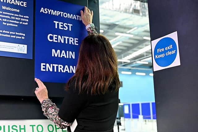 Health chiefs expect a new lateral flow device testing centre to open in Wellingborough this week